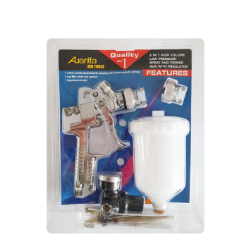 AUARITA H-827 KIT краскораспылитель с соплом 1.4/1.7 - Auarita H-827 KIT